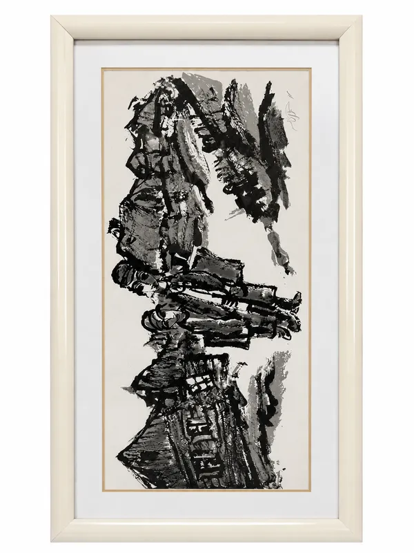 Minimalist Abstraction, Framed — full view